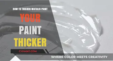 Thicken Metallic Paint: Easy Tips for a Richer, Bolder Finish