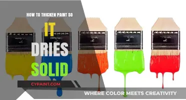 Thicken Your Paint: Techniques for Achieving a Solid, Durable Finish