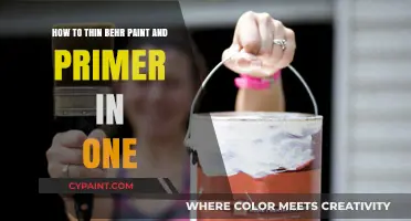 Thinning Behr Paint: The Ultimate Guide