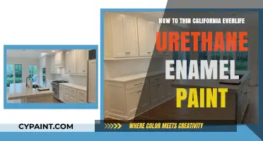 Mastering California Everlife Urethane Enamel Paint Thinning Techniques