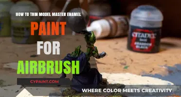 The Ultimate Guide to Thinning Model Master Enamel Paint