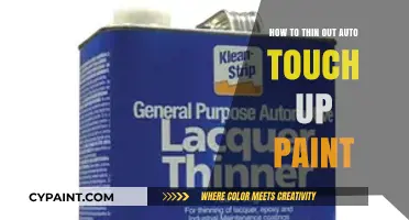 Mastering Auto Touch-Up Paint: Simple Techniques to Thin It Perfectly