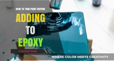 Mastering Paint Thinning for Perfect Epoxy Resin Art Projects
