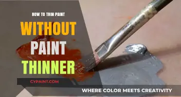 Creative Ways to Thin Paint Without Using Paint Thinner
