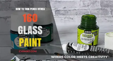 Mastering Pebeo Vitrea 160: Tips for Thinning Glass Paint