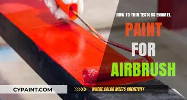Mastering Airbrush Techniques: Thinning Testors Enamel Paint for Smooth Results
