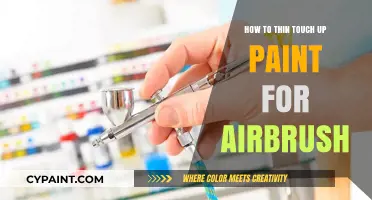Mastering Airbrush Techniques: How to Thin Touch-Up Paint Perfectly