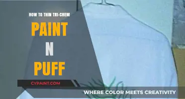 Mastering Tri-Chem Paint Thinning for Perfect Puff Consistency