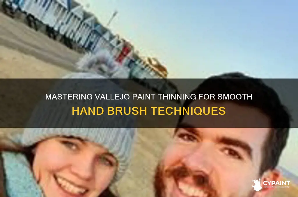 how to thin vallejo paints for hand burhsing