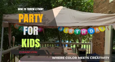 Creative Fun: Hosting a Vibrant Paint Party for Kids at Home