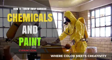 Safely Disposing of Garage Chemicals and Paint: A Step-by-Step Guide