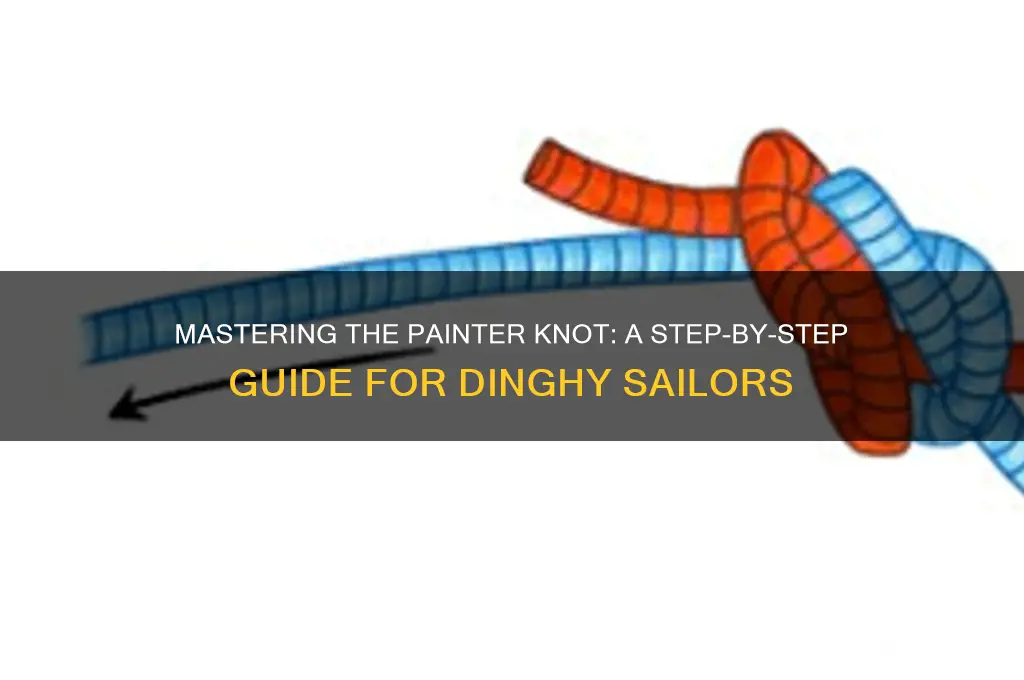 how to tie a painter for a dinghy