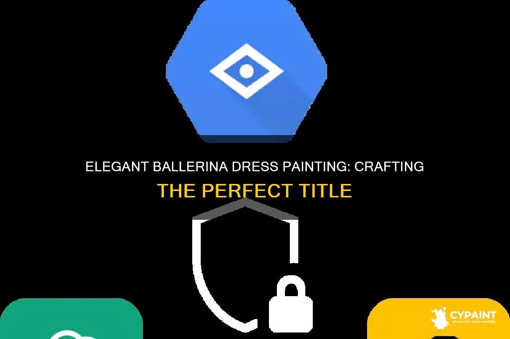 how to title for a painting of a ballerina dress