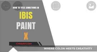 Mastering Text Art: How to Title in Ibis Paint X