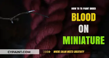 Mastering Miniature Blood Effects: Techniques for Painting Dried Blood