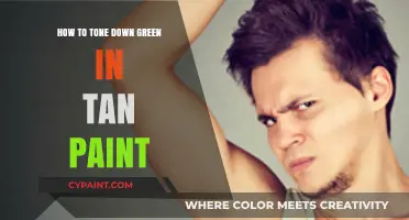 Balancing Tan Paint: Tips to Neutralize Overpowering Green Undertones
