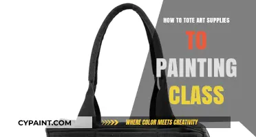 Creative Carry: Efficiently Toting Art Supplies to Painting Class