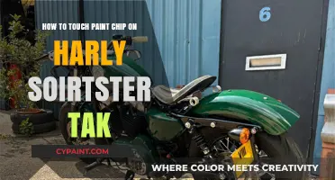 Easy Touch-up Paint Chip Fixes for Harley Sportster Tanks