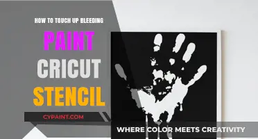 Fix Bleeding Paint on Cricut Stencils: Easy Touch-Up Techniques