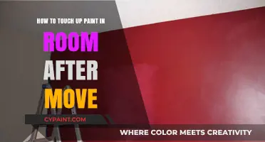 Quickly Touch Up Paint After Moving In