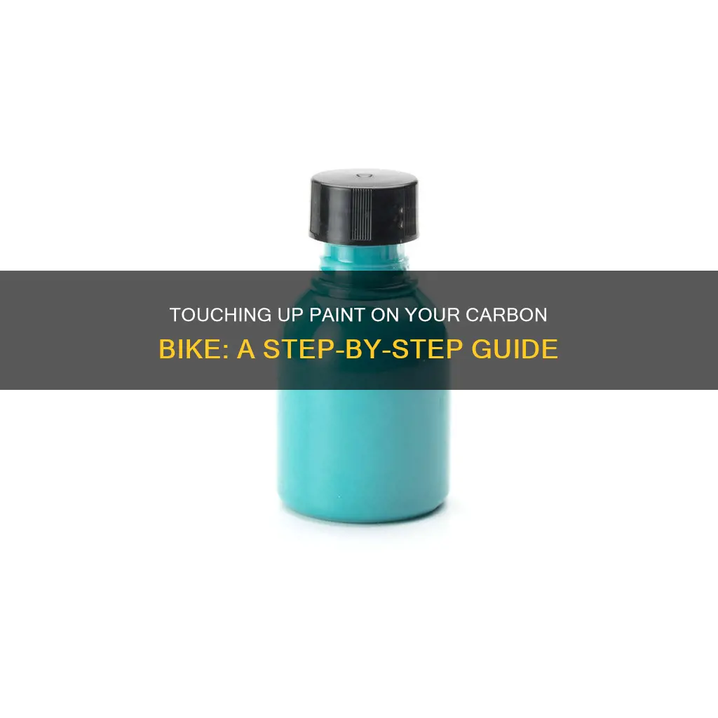 how to touch up paint on a carbon bike