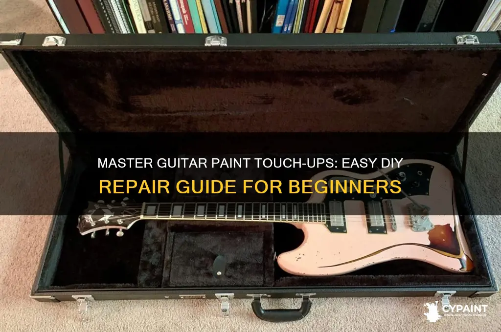 how to touch up paint on a guitar