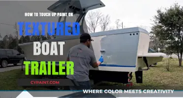Touching Up Your Textured Boat Trailer: A Step-by-Step Guide