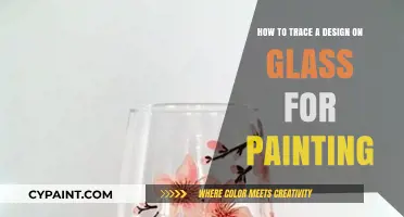 Transferring Designs: Painting on Glass