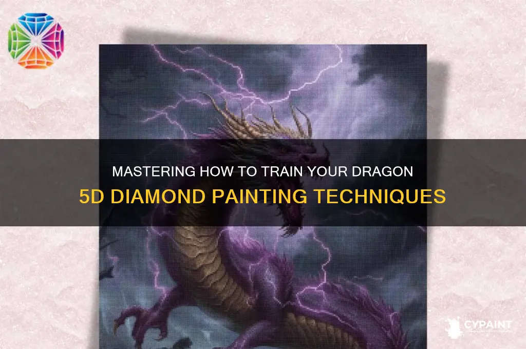 how to train your dragon 5d diamond painting
