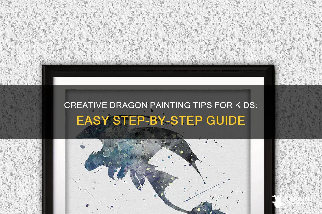 how to train your dragon painting for kids