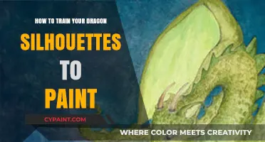 Mastering Dragon Silhouette Art: Creative Painting Techniques for Fantasy Enthusiasts