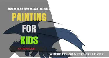 Creative Kids: Paint Toothless from 'How to Train Your Dragon