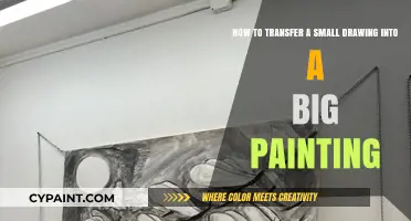 Scaling Up: Techniques to Transform Small Drawings into Large Paintings