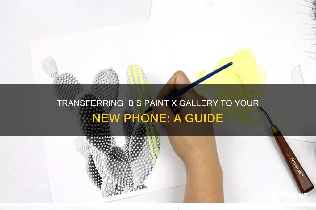 how to transfer ibis paint x gallery to new phone