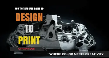 Transferring Paint 3D Designs to Print: A Step-by-Step Guide