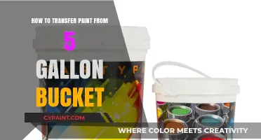 Efficiently Transfer Paint from 5-Gallon Buckets: A Step-by-Step Guide
