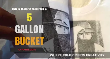 Transferring Paint: 5-Gallon Bucket Techniques