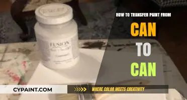 Efficiently Transfer Paint: A Step-by-Step Guide to Can-to-Can Pouring