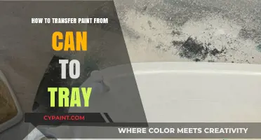 Efficiently Transfer Paint: Can to Tray Step-by-Step Guide
