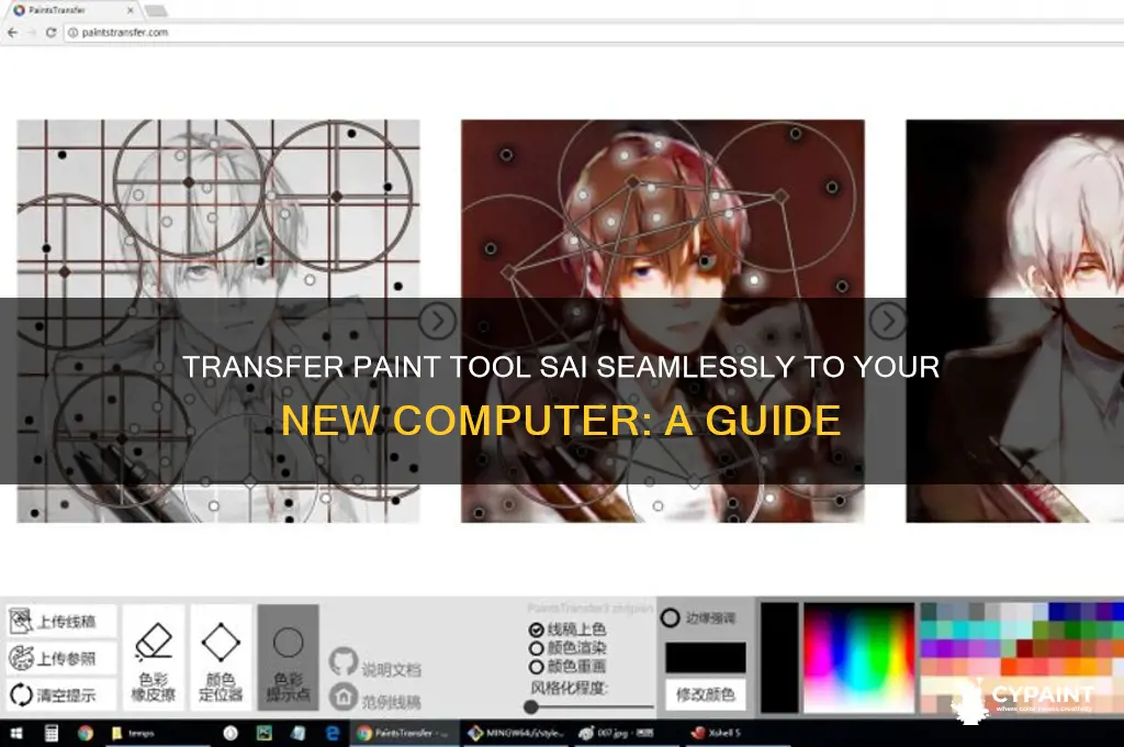 how to transfer your paint tool sai to another computer