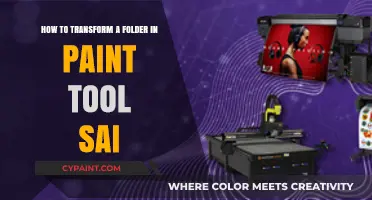 Transform Folders in Paint Tool SAI: A Step-by-Step Guide