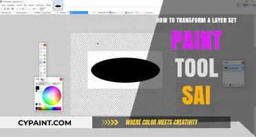 Transforming Layer Sets in Paint Tool SAI: 8 to 10 Steps
