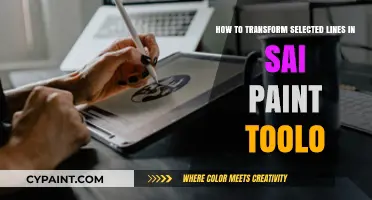 Transforming Lines: SAI Paint Tool's Secret Superpower