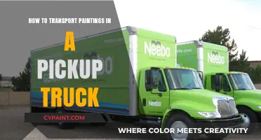 Safely Transporting Artwork: Tips for Moving Paintings in a Pickup Truck