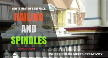 Porch Railing and Spindles: Paint and Treat Right