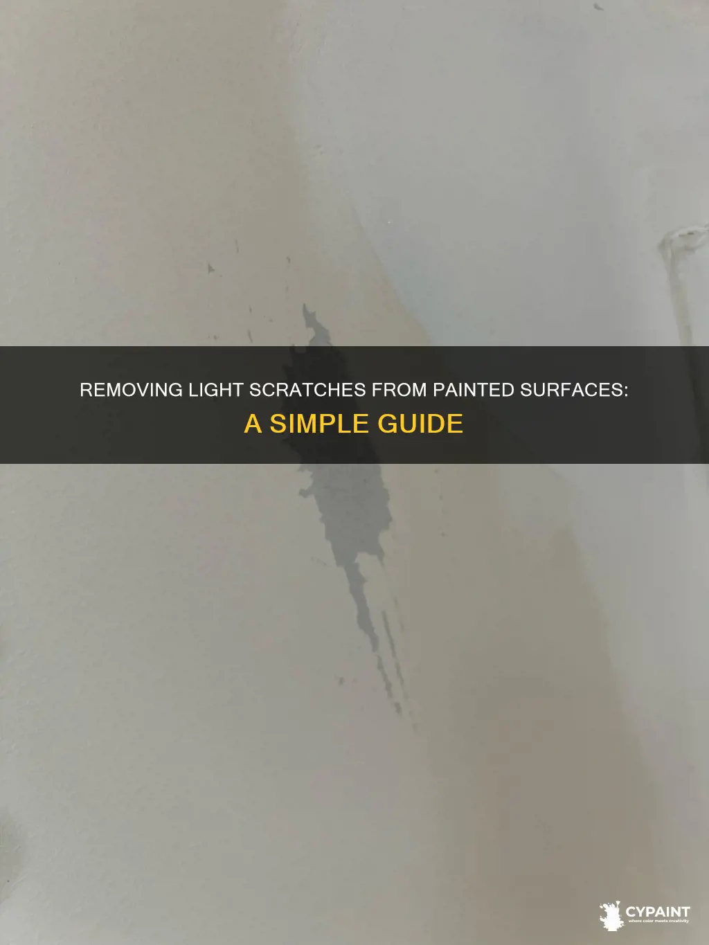 how to tske light surace rist off painted surface