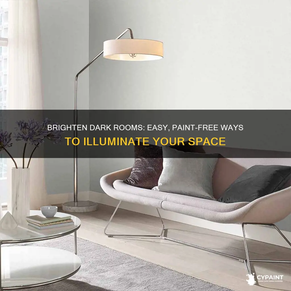 how to turn a dark room bright without paint