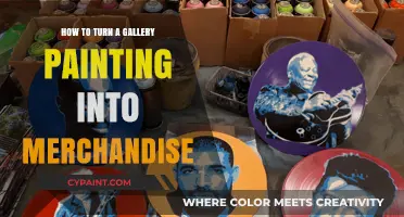 Transforming Art into Profit: Creating Merchandise from Gallery Paintings