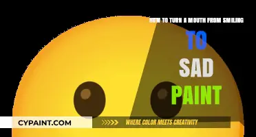 Transforming Joy to Sorrow: Painting a Smile into a Sad Expression