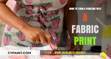 Transforming Art: Painting to Fabric Print